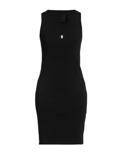 GIVENCHY GIVENCHY WOMAN MINI DRESS BLACK SIZE S COTTON, ELASTANE