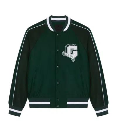 GIVENCHY WOOL LOGO VARSITY JACKET