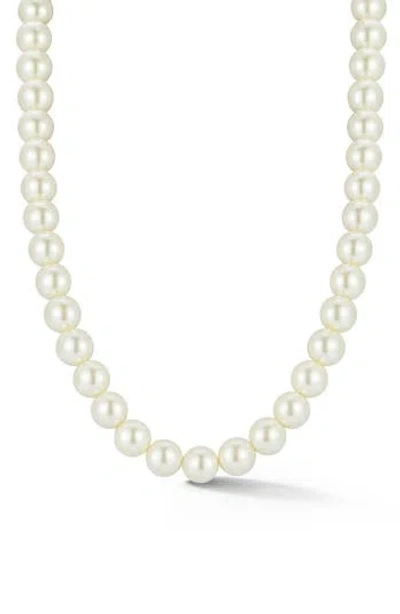 GLAZE JEWELRY GLAZE JEWELRY BOLD FAUX PEARL NECKLACE