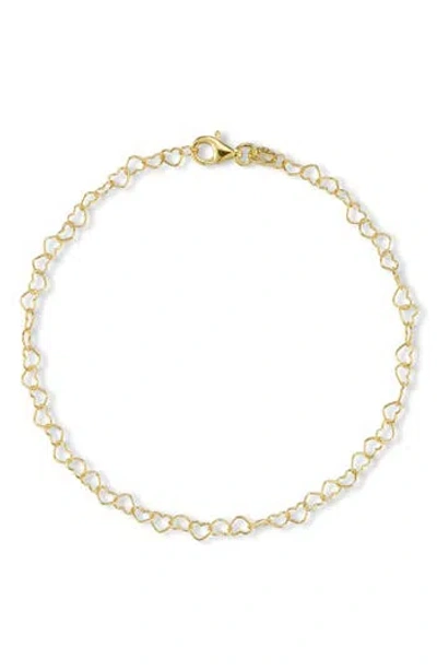 GLAZE JEWELRY GLAZE JEWELRY HEART CHAIN ANKLET