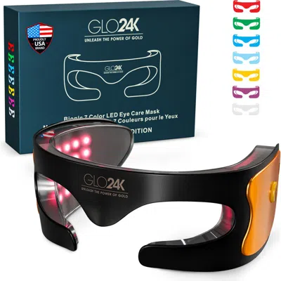 GLO24K UNLEASH THE POWER OF GOLD GLO24K UNLEASH THE POWER OF GOLD BIONIC 7 COLOR LED EYE CARE MASK