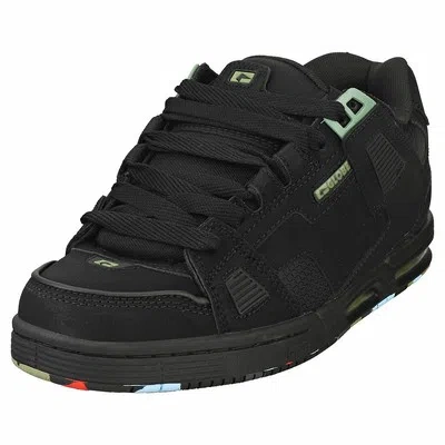 GLOBE GLOBE SABRE HERREN BLACK UPCYCLE SYNTHETIK & TEXTIL SNEAKER SCHLITTSCHUH