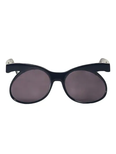GLORIA COELHO GEOMETRIC-FRAME SUNGLASSES