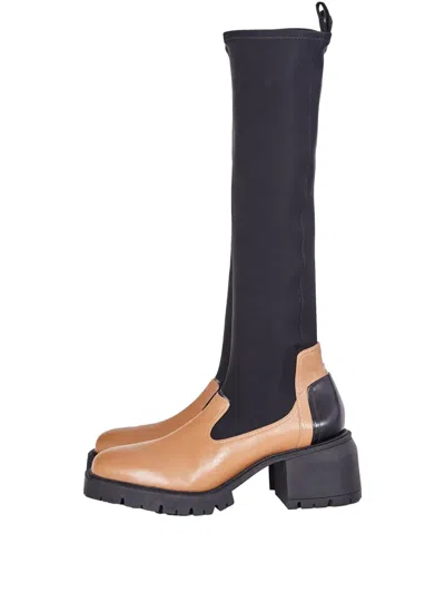 GLORIA COELHO LEATHER BOOTS