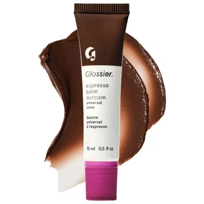 GLOSSIER BALM DOTCOM LIP BALM AND SKIN SALVE ESPRESSO 0.5 OZ / 15 ML