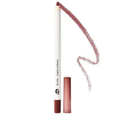 GLOSSIER LIP LINE ENHANCING HYDRATING LONGWEAR LIP LINER PENCIL FLUSH 0.02 OZ / 0.5 G