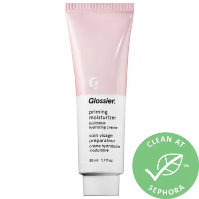 GLOSSIER PRIMING MOISTURIZER LIGHTWEIGHT BUILDABLE FACE CREAM 1.7 OZ / 50 ML
