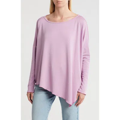 GO COUTURE GO COUTURE ASYMMETRIC HEM SWEATER