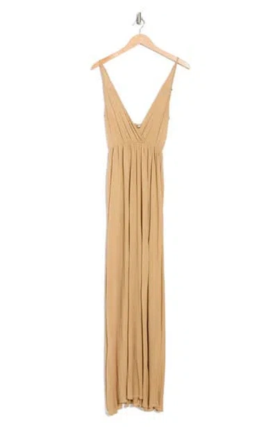 GO COUTURE GO COUTURE EMPIRE WAIST MAXI DRESS