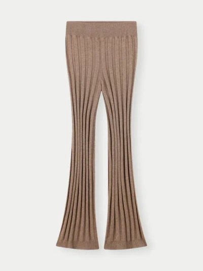 GOBI MONGOLIAN CASHMERE GOBI MONGOLIAN CASHMERE TEXTURED KNIT CASHMERE PANTS