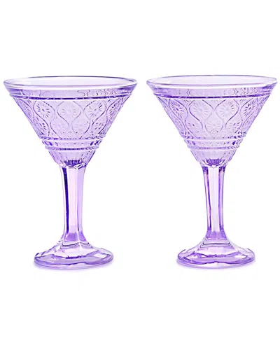 GODINGER GODINGER SET OF 2 CLARO MARTINI GLASSES