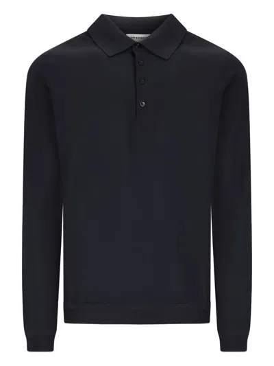 GOES BOTANICAL LONG-SLEEVE POLO SHIRT