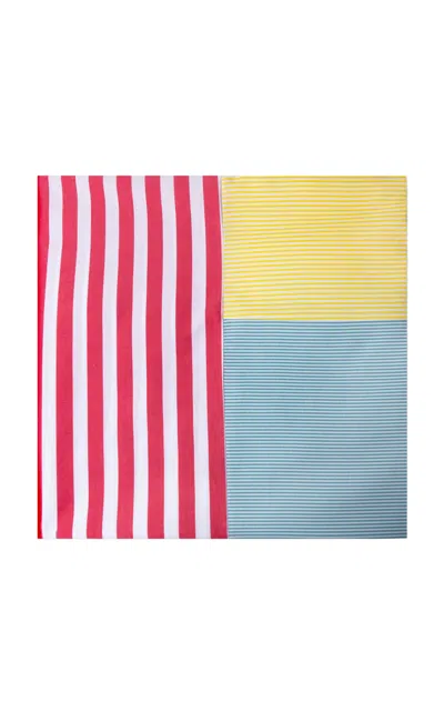 GOHAR WORLD STRIPED COTTON TABLECLOTH