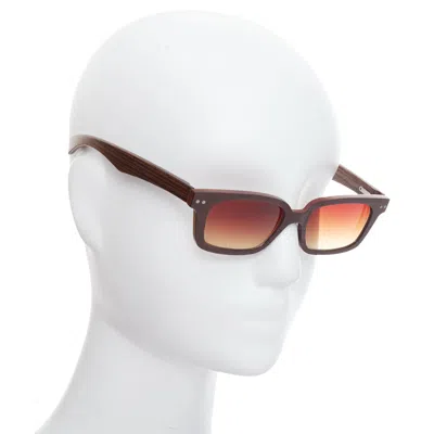 GOLD AND WOOD WOOD OMBRE LENS SPRING SUNGLASSES