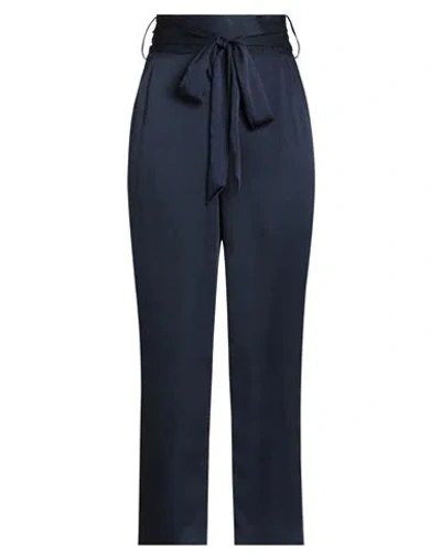 GOLD CASE GOLD CASE WOMAN PANTS NAVY SIZE 8 POLYESTER