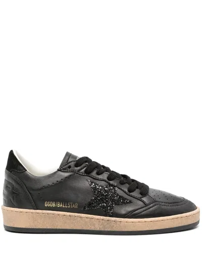 GOLDEN GOOSE BALL STAR LEATHER SNEAKERS