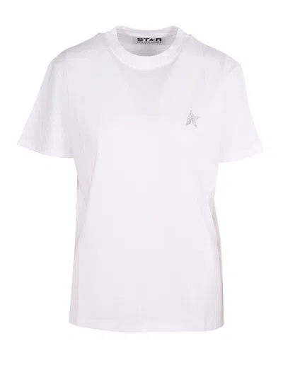 GOLDEN GOOSE COTTON CREWNECK T-SHIRT