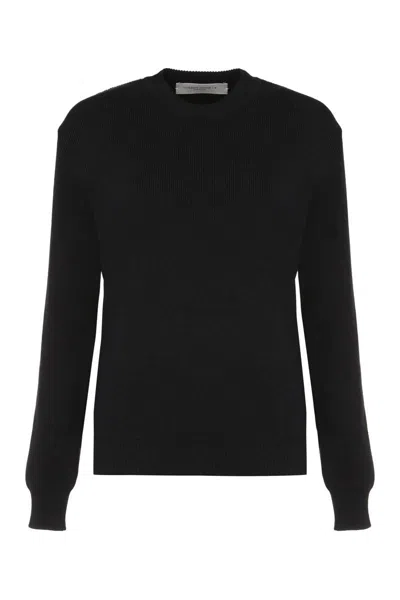 GOLDEN GOOSE GOLDEN GOOSE DANY COTTON CREW-NECK SWEATER