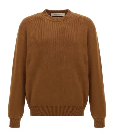 GOLDEN GOOSE GOLDEN GOOSE DELUXE BRAND LOGO DETAILED KNITTED JUMPER