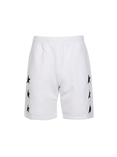 GOLDEN GOOSE DIEGO COTTON BERMUDA SHORTS