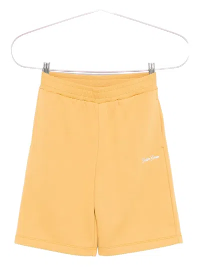 GOLDEN GOOSE EMBROIDERED-LOGO SHORTS