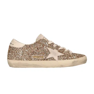 GOLDEN GOOSE GOLDEN GOOSE GOLDEN GOOSE WMNS SUPERSTAR 'GOLD SEEDPEARL GLITTER' | WOMEN'S SIZE 37