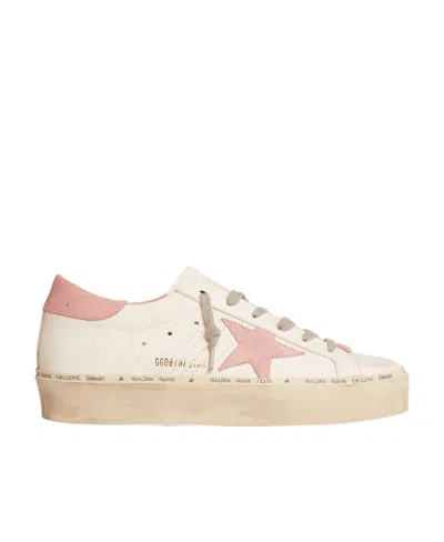 GOLDEN GOOSE GOLDEN GOOSE DELUXE BRAND HI STAR PLATFORM LACE-UP SNEAKERS