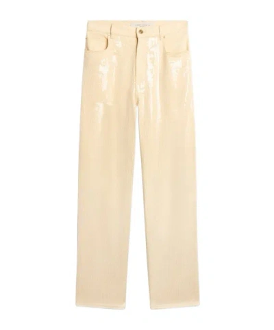 GOLDEN GOOSE GOLDEN GOOSE DELUXE BRAND SEQUIN EMBELLISHED JEANS