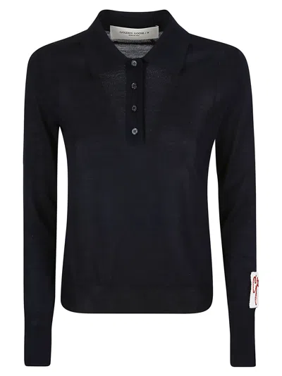 GOLDEN GOOSE KNIT POLO