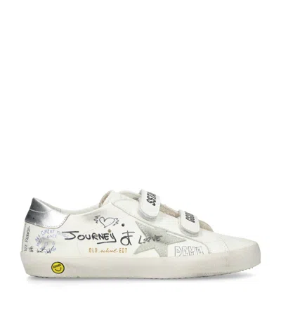 GOLDEN GOOSE GOLDEN GOOSE LEATHER OLD SCHOOL SNEAKERS