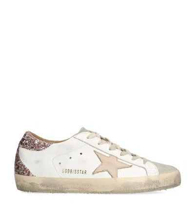 GOLDEN GOOSE LEATHER SUPER-STAR SNEAKERS
