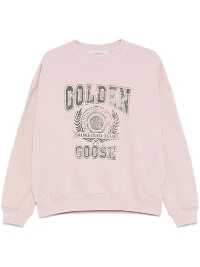 GOLDEN GOOSE GOLDEN GOOSE LOGO ORGANIC COTTON SWEATSHIRT