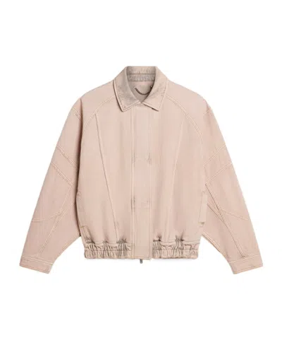 GOLDEN GOOSE GOLDEN GOOSE DELUXE BRAND ELASTICATED WAIST BOMBER JACKET