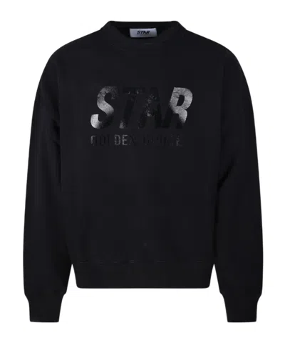 GOLDEN GOOSE GOLDEN GOOSE DELUXE BRAND LOGO PRINTED CREWNECK SWEATSHIRT