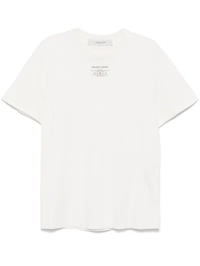 GOLDEN GOOSE GOLDEN GOOSE MEN LOGO COTTON T-SHIRT