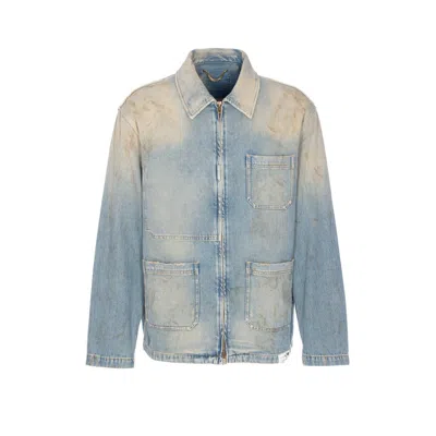 GOLDEN GOOSE GOLDEN GOOSE MEN MACKENZIE WORK DENIM JACKET