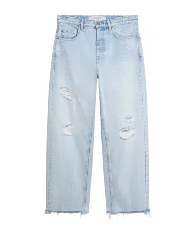 GOLDEN GOOSE GOLDEN GOOSE DELUXE BRAND STRAIGHT-LEG DISTRESSED JEANS