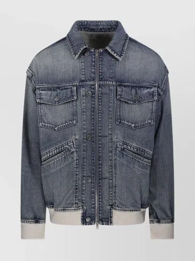 GOLDEN GOOSE NIXON OVER SIZE DENIM JACKET