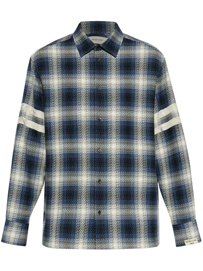 GOLDEN GOOSE PLAID-CHECK SHIRT