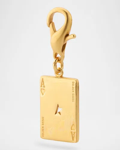 GOLDEN GOOSE PLAYING CARD BAG CHARM