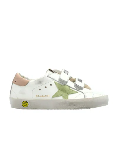 GOLDEN GOOSE GOLDEN GOOSE KIDS OLD SCHOOL TOUCH STRAP SNEAKERS