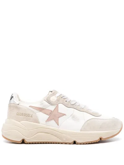 GOLDEN GOOSE RUNNING SOLE DISTRESSED SNEAKERS