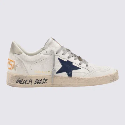GOLDEN GOOSE SNEAKERS WHITE/BLUE/ICE