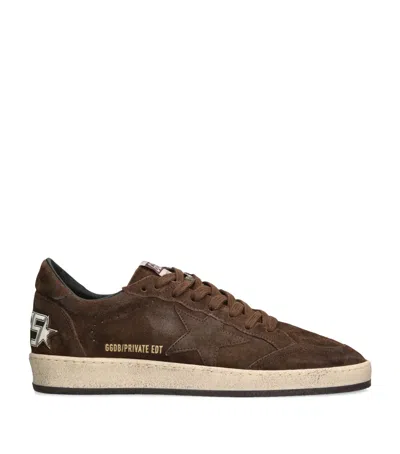 GOLDEN GOOSE SUEDE BALL STAR SNEAKERS