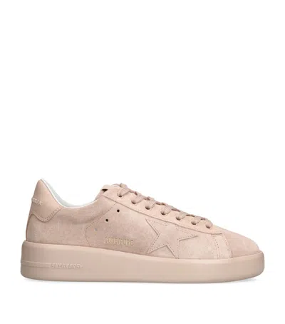 GOLDEN GOOSE SUEDE PURE STAR SNEAKERS