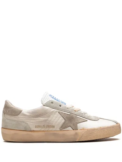 GOLDEN GOOSE SUPER-STAR LAB "WHITE/ICE/TAUPE" SNEAKERS