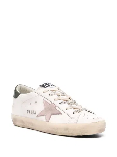 GOLDEN GOOSE GOLDEN GOOSE SUPER STAR LEATHER SNEAKERS