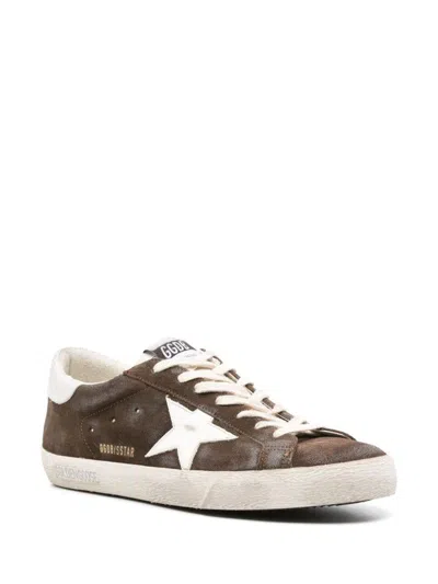 GOLDEN GOOSE GOLDEN GOOSE SUPER-STAR SUEDE SNEAKERS