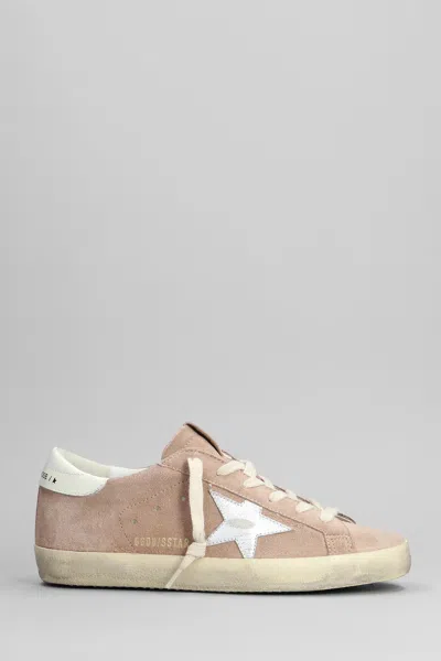 GOLDEN GOOSE SUPERSTAR SNEAKERS IN ROSE-PINK SUEDE
