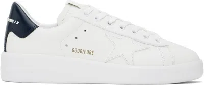 GOLDEN GOOSE WHITE PURESTAR SNEAKERS